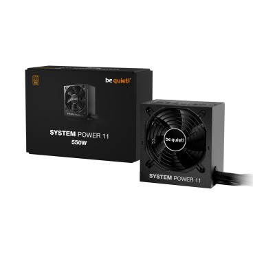 be quiet! SYSTEM POWER 11 550 W - 80 Plus Bronze | Alimentation ATX 3.1