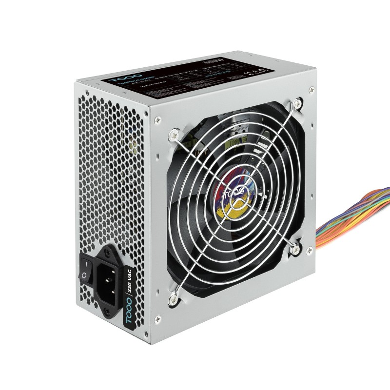 TooQ TQAPOLO-550SP unité d'alimentation d'énergie 550 W 20+4 pin ATX ATX Argent