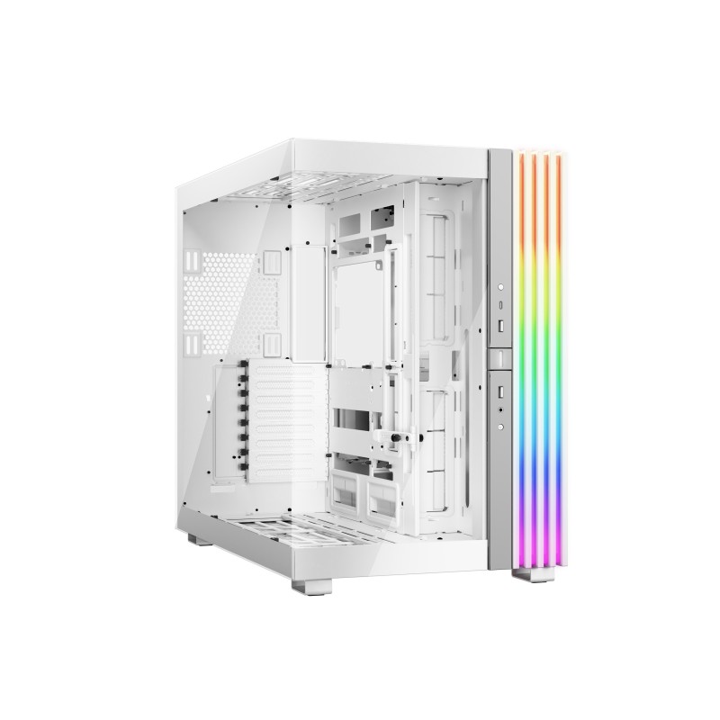 be quiet! Light Base 900 DX Blanc | Boîtier PC ARGB vitré, Mini ITX   Micro ATX   ATX   E-ATX   XL-ATX