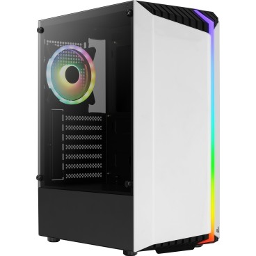 Aerocool Bionic Midi Tower Blanc