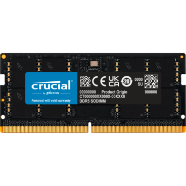 Crucial CT8G56C46S5T module de mémoire 8 Go 1 x 8 Go DDR5 ECC