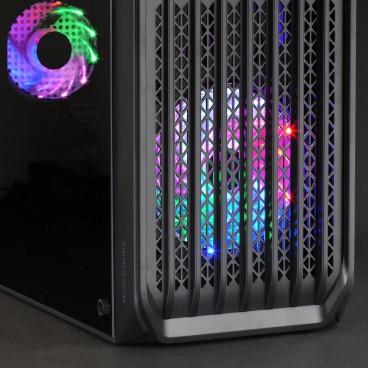 Mars Gaming MCS2 unité centrale Mini Tower Noir