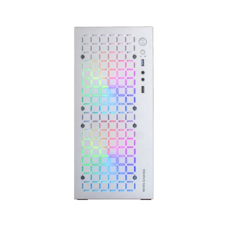 Mars Gaming MC-COREW Mini Tower Blanc
