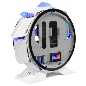 Mars Gaming MCORBW unité centrale Tower Blanc