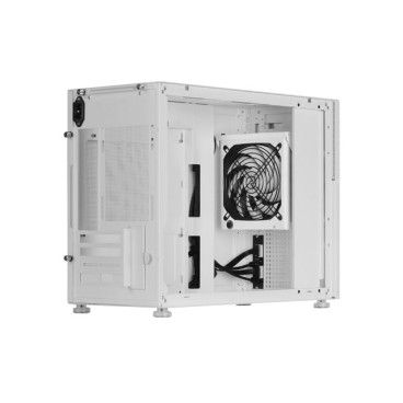 Mars Gaming MC-LCD Mini Tower Noir, Blanc