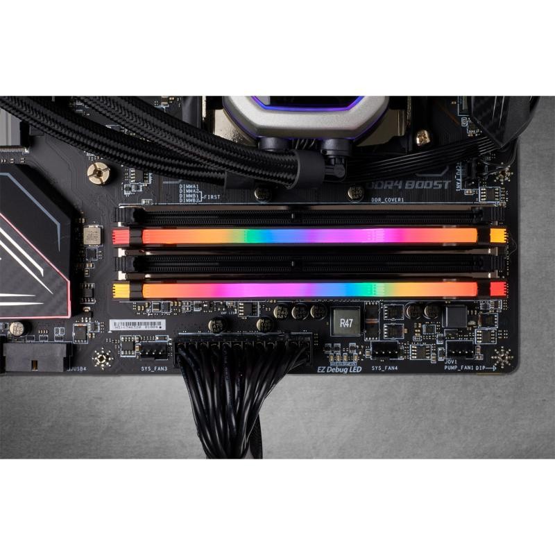 CORSAIR VENGEANCE RGB PRO 16GO DDR4 2666 ( 2x8GO) NOIR  o