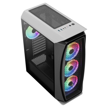 Aerocool Aero One Duo Midi Tower Blanc