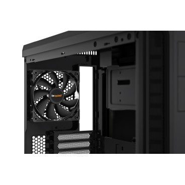 be quiet! Pure Base 600 Noir | Boîtier PC vitré, Mini ITX   Micro ATX   ATX,1 ventilateur Pure Wings 2 120 mm, 1 ventilateur