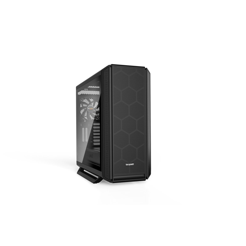 be quiet! Silent Base 802 Noir | Boîtier PC ARGB vitré, Mini ITX   Micro ATX   ATX   E-ATX, 3 ventilateurs Pure Wings 140 mm