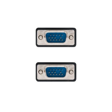 Nanocable 10.15.0101 câble VGA 1 m VGA (D-Sub) Noir