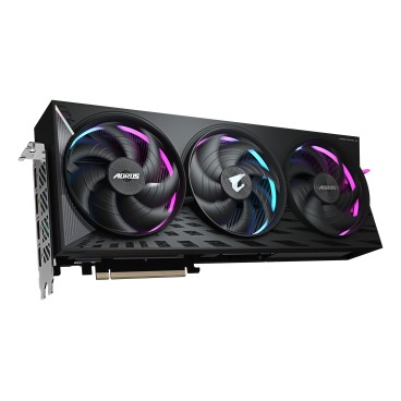 GIGABYTE AORUS Radeon RX 9070 XT ELITE 16G Carte Graphique - 16 Go GDDR6, 256 bits, PCI-E 5.0, 3100 MHz Fréquence du Cœur, 2 x