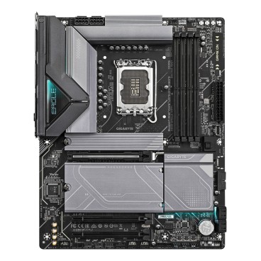 GIGABYTE Carte mère Z890 EAGLE WIFI7 - Prend en charge les processeurs Intel Core Ultra (Série 2), VRM à 14+1+2 phases, jusqu'à