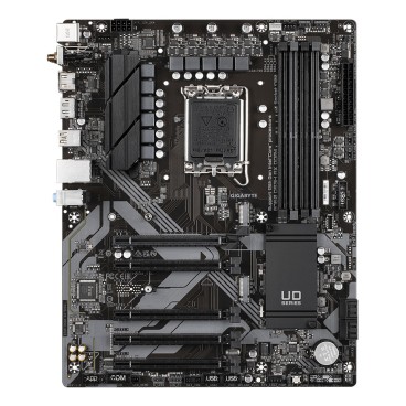 GIGABYTE B760 DS3H AX DDR4 Carte Mère - Compatible avec les processeurs Intel Core 14e génération, VRM numérique 8+2+1 phases,