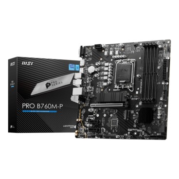 MSI PRO B760M-P carte mère Intel B760 LGA 1700 micro ATX