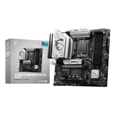 MSI B760M GAMING PLUS WIFI carte mère Intel B760 LGA 1700 micro ATX