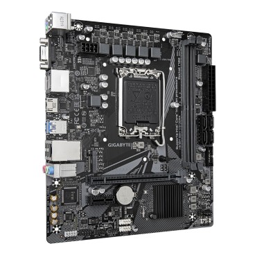 GIGABYTE H610M S2H V3 DDR4 Carte mère - Compatible avec processeurs Intel Core 14th CPUs, 4+1+1 Hybrid Digital VRM, up to