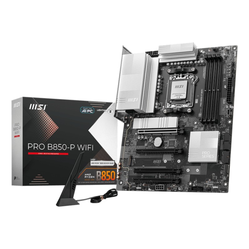 MSI PRO B850-P WIFI carte mère AMD B850 Emplacement AM5 ATX