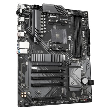 GIGABYTE B550 EAGLE WIFI6 Carte mère - Processeurs AMD Ryzen série 5000 G, VRM 10+3+1 phases, jusqu'à 3200 MHz DDR4, 1xPCIe 4.0