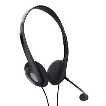 Trust 21665 casque Avec fil Ecouteurs Appels Musique Noir