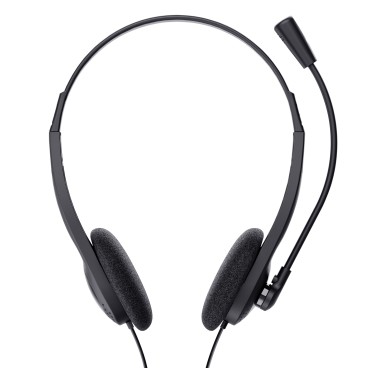 Trust 21665 casque Avec fil Ecouteurs Appels Musique Noir