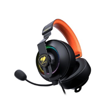 COUGAR Phontum Pro Prix Casque Avec fil Arceau Gaming USB Type-A Orange