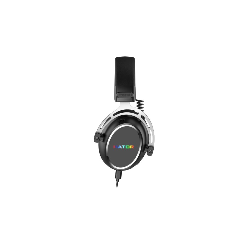 HATOR Hypergang 3 USB Casque Avec fil &sans fil Arceau Gaming USB Type-C   USB Type-A Bluetooth Noir