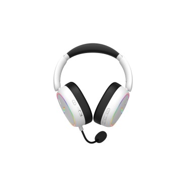 HATOR Phoenix 2 Wireless Casque Avec fil &sans fil Arceau Gaming USB Type-C   USB Type-A Bluetooth Blanc