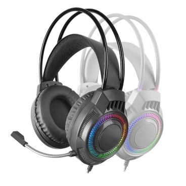 Mars Gaming MH124W casque Avec fil Arceau Blanc