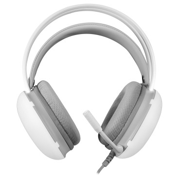 Mars Gaming MHGLOW casque Avec fil Arceau USB Type-A Blanc