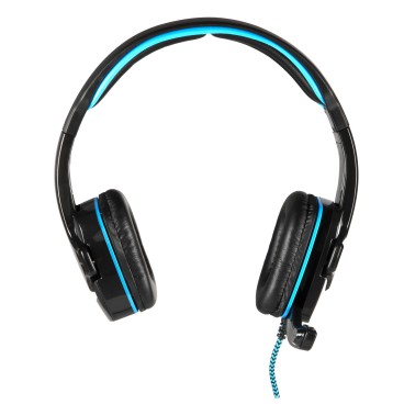 NGS GHX-505 casque Avec fil Arceau Gaming Noir, Bleu