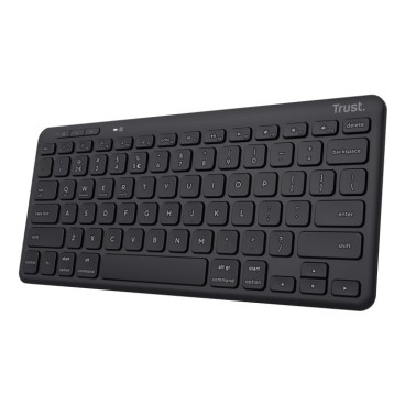 Trust Lyra clavier Maison Bluetooth AZERTY Français Noir