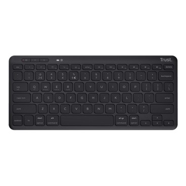 Trust Lyra clavier Maison Bluetooth AZERTY Français Noir