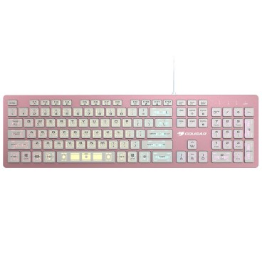 COUGAR Vantar AX clavier Gaming USB AZERTY Français Rose