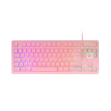 Mars Gaming MK023 clavier USB Français Rose
