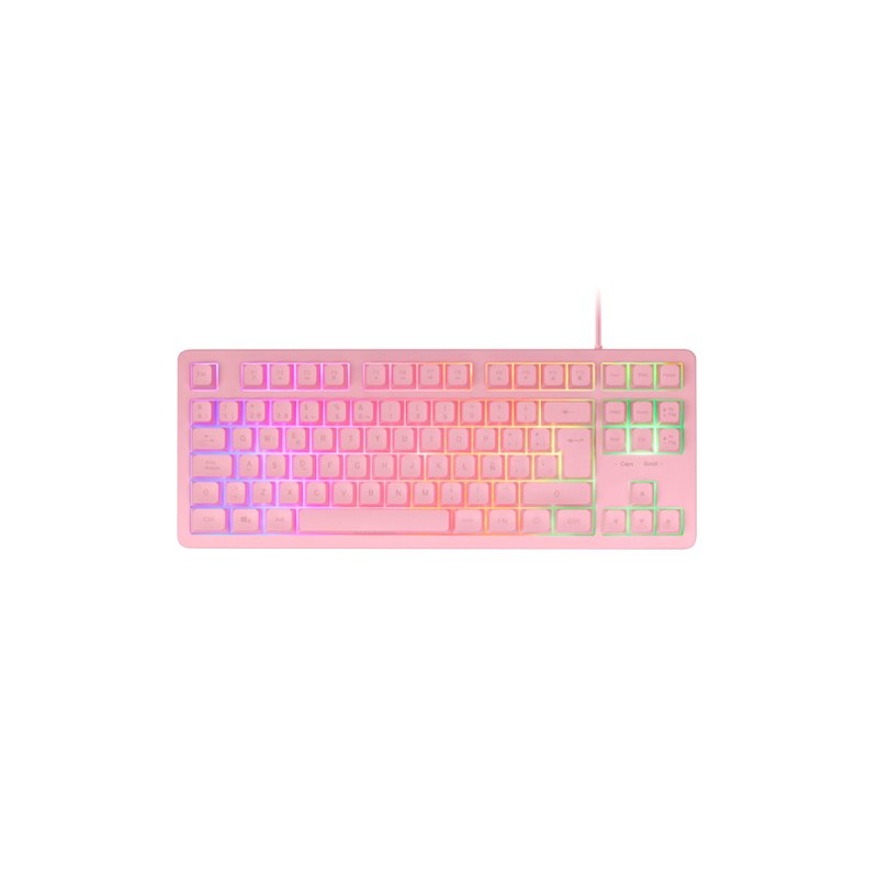 Mars Gaming MK023 clavier USB Français Rose