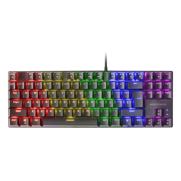 Mars Gaming MK80 clavier USB AZERTY Français Noir