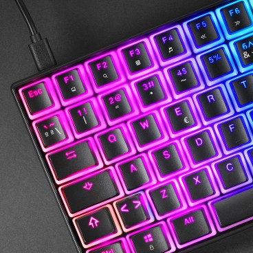 Mars Gaming MKULTRA clavier USB AZERTY Français Noir