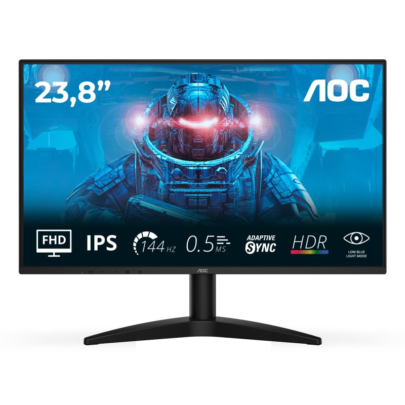AOC 24B36X écran plat de PC 60,5 cm (23.8") 1920 x 1080 pixels Full HD LED Noir