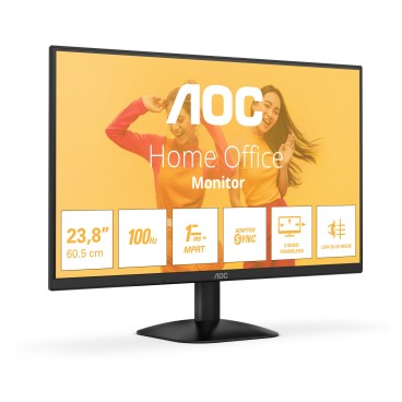 AOC B3 24B35HM2 écran plat de PC 60,5 cm (23.8") 1920 x 1080 pixels Full HD LED Noir