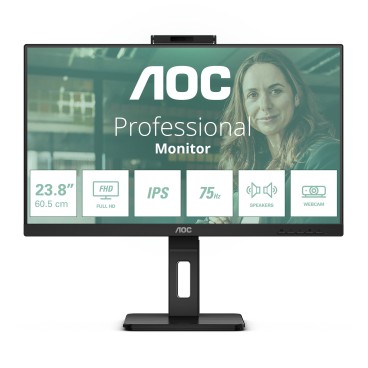 AOC 24P3QW écran plat de PC 60,5 cm (23.8") 1920 x 1080 pixels Full HD Noir