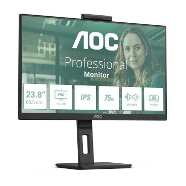 AOC 24P3QW écran plat de PC 60,5 cm (23.8") 1920 x 1080 pixels Full HD Noir