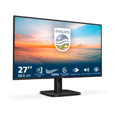 Philips 27E1N1200A 00 écran plat de PC 68,6 cm (27") 1920 x 1080 pixels Full HD LCD Noir