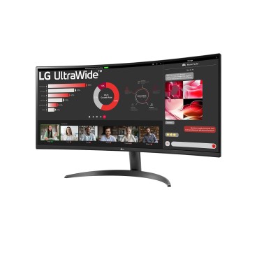 LG 34WR50QK-B écran plat de PC 86,4 cm (34") 3440 x 1440 pixels Wide Quad HD Noir