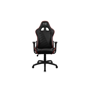 Aerocool AC110 AIR Siège de jeu universel Siège rembourré Noir, Rouge