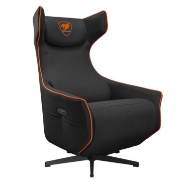COUGAR Magus Canapé de jeu Chaise avec assise rembourrée Noir