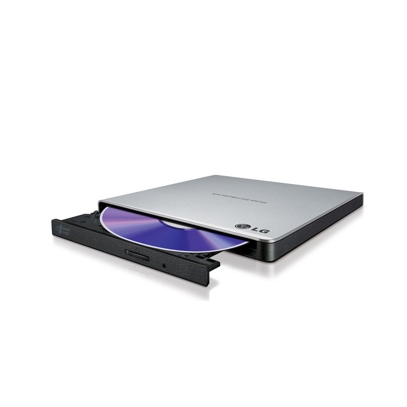 LG GP57ES40 lecteur de disques optiques DVD±RW Noir, Argent