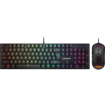 COUGAR CGR-WM1MB-CBT clavier Souris incluse Gaming USB Noir