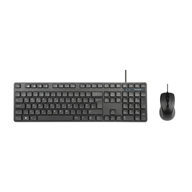 Targus AKM622FR clavier Souris incluse Universel USB AZERTY Français Noir
