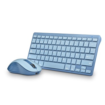 NGS FANTASY (AZERTY, FR) clavier Souris incluse Universel RF sans fil + Bluetooth Français Bleu