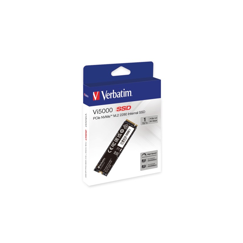 Verbatim Vi5000 1 To M.2 PCI Express 4.0 NVMe 3D NAND